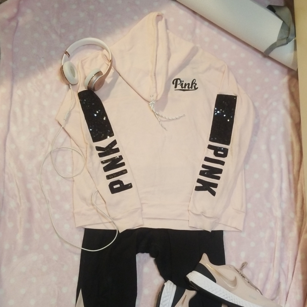 Victoria Secret PINK Crowel Neck Sweater